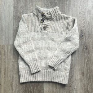 Cat and Jack size XS (4-5) knitted sweater